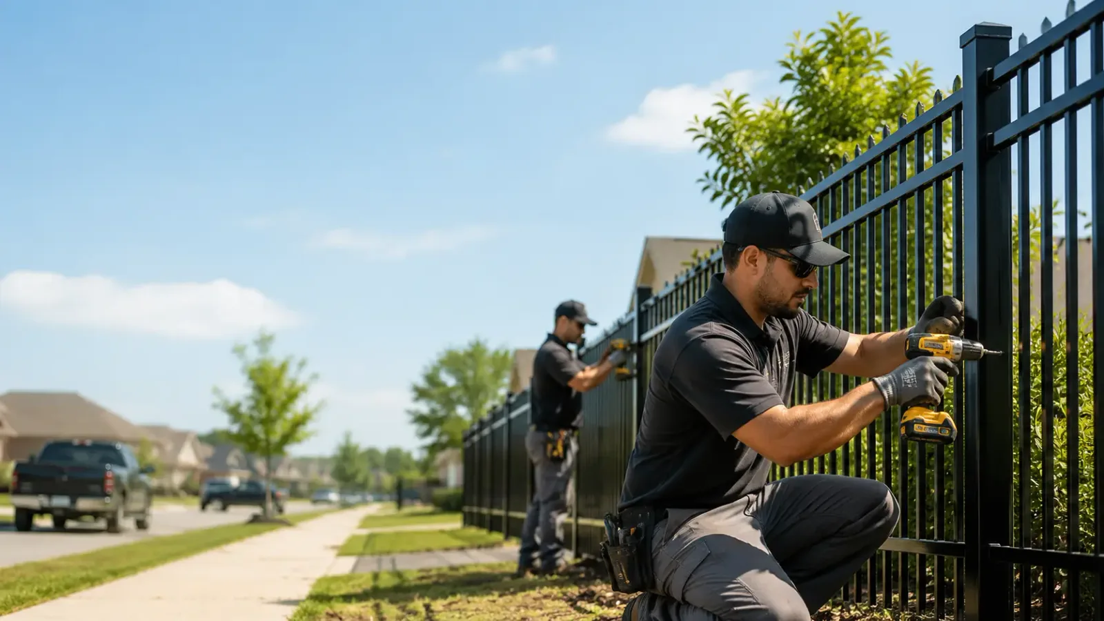 Metal Fence Installation in Vidor, TX
